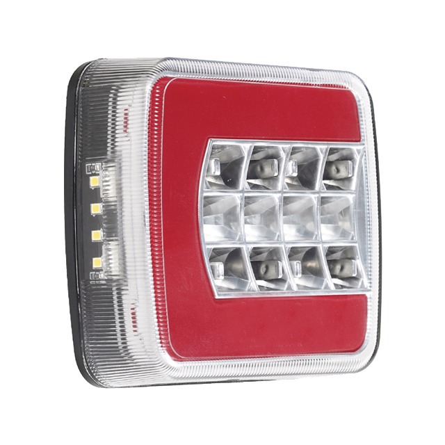 FEU Arriere Droit Carre 4 Fonctions LED 12-24V référence fournisseur 1216773